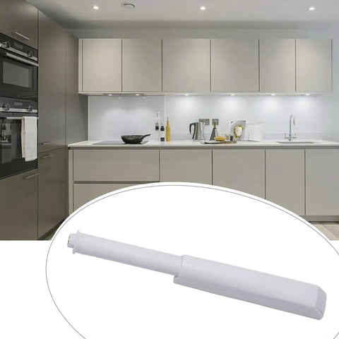 Push To Open Cabinet Latch With Spring Loaded Door Catch for kitchen drawers, elegant kitchen backdrop