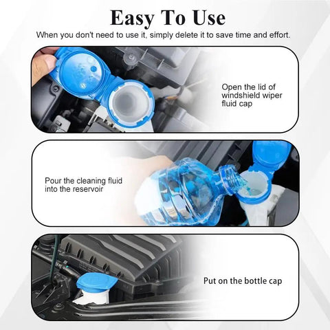 Installation process for Porsche Cayenne 2003 Through 2018 Windshield Washer Fluid Reservoir Cap Cover Drop In Replacement