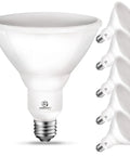 PAR38 LED Flood Outdoor Light Bulb 3000K Warm White, 11W 90W Equivalent, 900 Lumens, E26 Base, Non Dim, Wet Rated Waterproof Outdoor Spotlight Bulb, 6 Pack