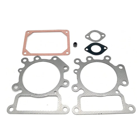 Engine Valve Gasket Kit For 31A807 31E877 31Q507 31R507 Replacement Includes Cylinder Head Gasket And Rocker Cover Gasket Durable OEM Grade Engine Seal Set For Long Lasting Performance, metal gaskets laid flat