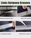 Installation steps for Heavy Duty 304 Stainless Steel Trench Drainage System Kit For Driveways Courtyards Lawns And Outdoor Paths