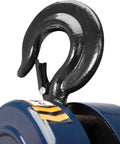 Close-up of a hook on the ATR9020UR 2 Ton Manual Hand Lift Chain Block Hoist With 2 Heavy Duty Hooks And 360 Degree Latch