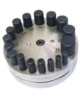Round Disc Cutter Set For Jewelry And Metalworking Steel Pro Grade with 17 dies for precise hole punching 4mm to 20mm