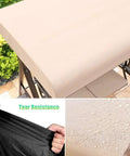 Porch Swing Canopy Replacement Cover 75x47 or 84x48 Inches Universal Top Cover, waterproof, tear-resistant 210D Oxford Cloth.