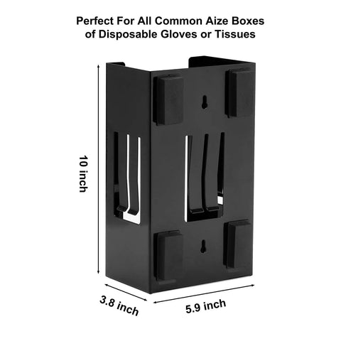 Heavy Duty Magnetic Glove And Tissue Holder Snaps Tight To Rolling Toolboxes And Steel Surfaces Holds Eight Pounds For Grease Monkey Quick Pick Access Zero Sweat Cleanup Two Pack Kit