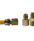 Flexible Stainless Steel Gas Line For Dryer With Connector Kit Half Inch MIP To Half Inch FIP Fittings Durable Yellow Gas Hose