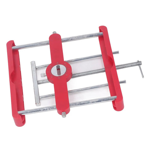 Self Centering Mortise Tenon Jig Kit delivers dead on alignment and quick setup with heavy duty ABS and steel build.