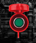Open Emergency Stop Button Lockout Cover Red 22mm Diameter Pushbutton Shield Box Type 2 Pack Built Tough PC Material Easy Open Close