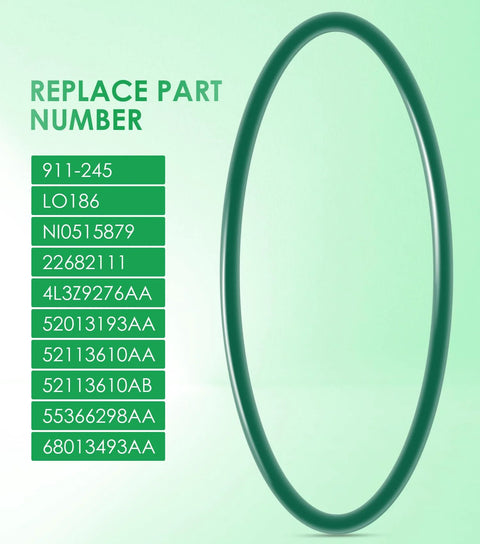 911-245 Fuel Pump Tank Seal O Ring Replacement Fits Chevrolet Ford GMC Sierra Dodge Ram Chrysler Jeep Select Models Durable Direct Replacement