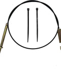 Reverse Tiller Cable Clutch Replacement Easy Install 9460953 7460953 kit with cable, zip ties, and spring for gas tillers.