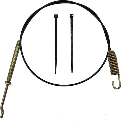 Reverse Tiller Cable Clutch Replacement Easy Install 9460953 7460953 kit with cable, zip ties, and spring for gas tillers.