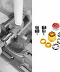Killer Precision One Inch Water Pipe Threading Tool Built Hella Tough Die Cast Metal in action creating smooth threads.