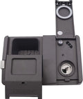 Dishwasher Detergent Dispenser Replacement Model Specific Right Fit For WD12X24058 WD12X28238 AP7014259 showing open cup assembly.