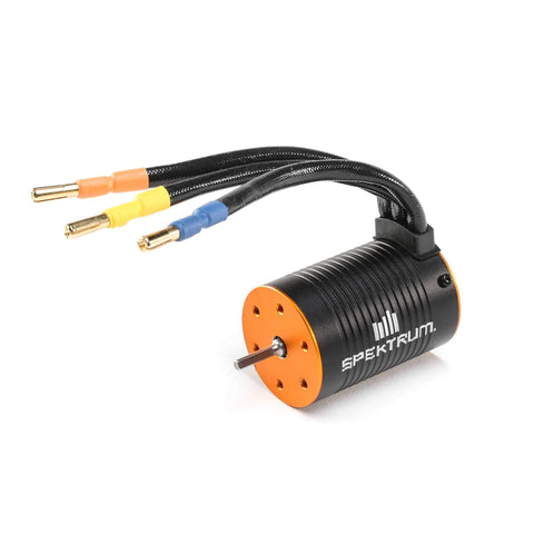 Firma 6500Kv Brushless Motor For RC Cars And Drones SPMXSM2800 with colorful wires and durable build for hobbyists.