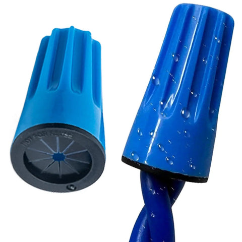 Gel Filled Waterproof Wire Connectors For Outdoor Landscape Lighting Easy Twist Low Voltage Nuts For 22 To 8 AWG Wires