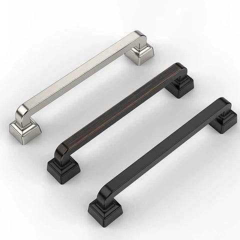 10 Pack 5 Inch Brushed Satin Nickel Cabinet Handles Set For Kitchen Cupboards And Drawers Premium Cabinet Pulls Hardware For Modern Kitchen Remodel Upgrade Your Kitchen Space With Durable Hardware