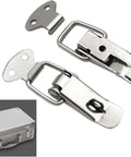 Heavy Duty Stainless Steel Flat Beak Spring Clasp With Gate Lock Design For Cabinets And Boxes This Durable Toggle Latch Keeps Things Secure In Style. stainless steel latch for case and cabinet closure