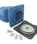 Cast Iron Flanged Check Valve 2.5 Inch, Buna Gasket, Four Screws Included, heavy-duty cast iron valve parts