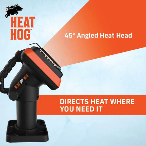 45° angled Go-To Portable Propane Radiant Space Heater 4,000 BTU Heats Up To 100 Sq Ft Indoor Outdoor Use for focused warmth