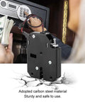 12V DC Electromagnetic Cabinet Lock With 150Kg Force Auto Lock When Power Is Off And Unlock On Power, carbon steel material