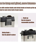 Image of Heavy Gauge Stainless Steel Electric Portafilter Cleaner With Built In Knock Box And Scraper Blades easy mount design.