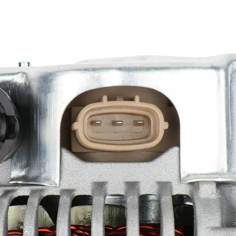 Close-up of plug on Plug And Play Alternator Replacement For Toyota Avalon 1998 2004 And Sienna 1998 2003 12V 100 Amp CW Rotation