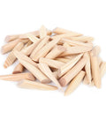 Pile of solid pine wood plugs from Pocket Hole Plug Kit From Solid Pine Wood Lightweight Durable Woodworking Plugs 50 Piece Set With Drilling Locator Accessory For Cabinetry Furniture Projects Diy Friendly