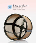 Side view of Reusable Carafe Basket Coffee Filter For K-Duo Brewers Hot And Iced Gen 2 showing easy-to-clean design.