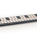 Malletstation EM Pro 2.0 Octave Control Module For Mallet Players With Removable Gap Caps For Accidentals in side angle view