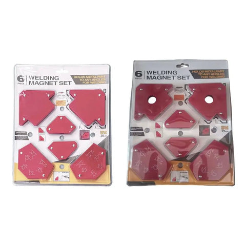 Check Out This Crazy Cool 6Pc Magnetic Welding Fixture Tool For Super Stable Support And Precision Positioning On All Your Soldering Jobs Without Deformation Woes, magnetic welding fixture tool set with 6 pieces.