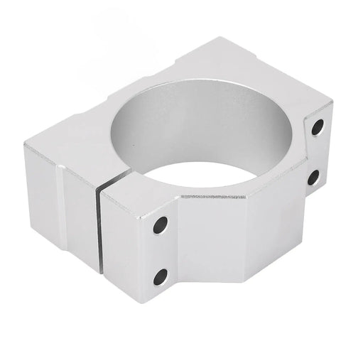 Rock Solid Top Shelf Aluminum Spindle Clamp And Motor Bracket For Cnc Machines 65Mm heavy duty aluminum clamp for CNC spindle.