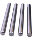 Four 3/8 x 4 inch dowel pins alloy steel thru hardened for real world use, precision fit, heavy duty standard dowel pins 4 pack