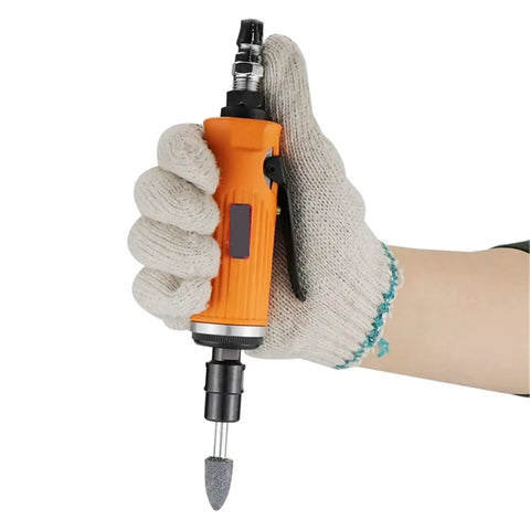 Kickass Compact Pneumatic Air Hammer And Die Grinder With Adjustable Speed For Precision Metal Wood Engraving Polishing in a hand