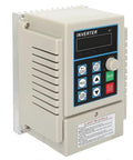 220V Single Phase To 3 Phase VFD Inverter For Spindle Motor Speed Control, 0.75KW 1HP 5A, PWM Output, front view of control panel