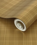 Next Level Neutral Plaid Tan And Gold Metallic Wallpaper With Luxe Fiber Texture Eco Friendly Pvc Free Wallcovering Made In Usa for interior design.