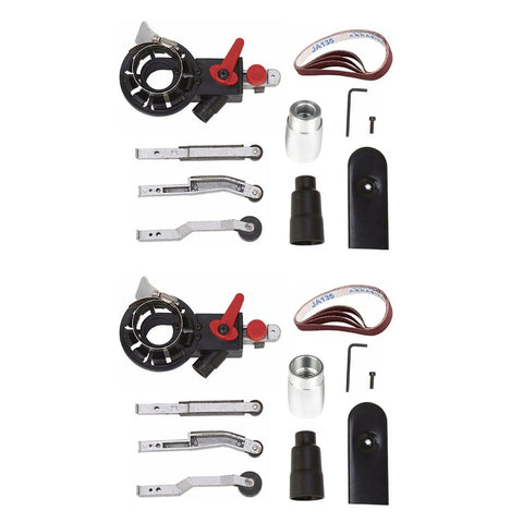 Tough As Nails Angled Grinder With 50mm Sanding Belt And M10 Interface Adjustable Speed Dial tool accessories and attachments.