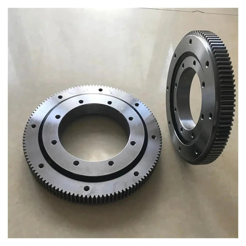 Heavy Duty External Gear Turntable Bearing With Ball Slewing Ring Designed For Smooth Industrial Spin And Heavy Load Crushing Standardized Swaps That Roll Easy And Keep Your Rig Running Without The Hassle