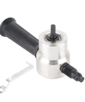 Dual Head Metal Sheet Cutter And Nibbler Drill For Circle Cutting And Machining with handle and wrench
