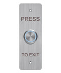 Stainless steel exit button for waterproof 4 in 1 fingerprint access control kit with 600 lbs magnetic lock in NC mode IP68 metal keypad