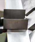 49 Inch Box And Pan Brake For Steel And Aluminum, 12 Gauge Capacity Up To 0.1 Inch Mild Steel in use for bending metal.
