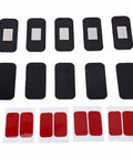 Ultra Thin Magnetic Cabinet Door Catch Set 20 Pcs Adhesive Backing stainless steel magnets with adhesive pads