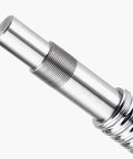 Close-up of machined end of Rock Solid SFU1605 RM1605 Ball Screw Kit 16mm by 600mm for CNC machines.