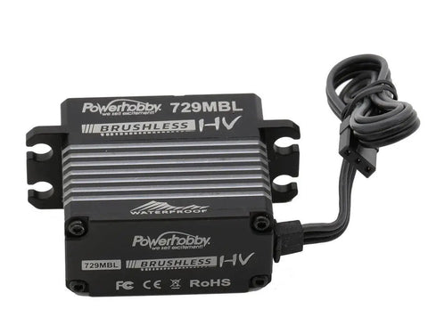 Beefy High Torque Waterproof Brushless Servo With Steel Gears And Aluminum Case For Scale Crawlers And Monster Trucks 0.085 Sec Per 60 Degrees At 8.4V 565 Ounce Inches Stall Torque IP67 Waterproof Ideal For One Eight Scale Buggies And Trucks