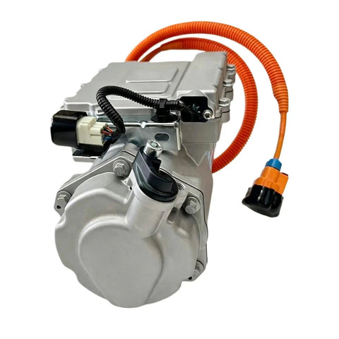 Heavy Duty EV AC Compressor Built To Handle Business And Keep Your Ride Cool Compatible With Aeolus E70 320V, showcasing hardware detail.