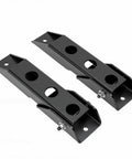 Heavy Duty Tailgate Hinge Set For Jeep Wrangler Jk And Jku 2007 Through 2018 Direct Bolt On Replacement, steel construction, black finish.