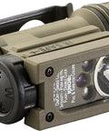Sidewinder Compact II Military Angle Head Flashlight Kit With E Mount, showing rugged design and multi-LED options.