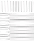 Clear Silicone Wall Bumpers 28 Pieces Ultra Strong Self Adhesive Anti Collision Pads for Cabinets Doors and Furniture Protect Walls