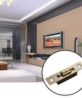 Adjustable Stainless Steel Cabinet Door Latch And Ball Catch Set for Closets and Screens in modern living room inset
