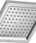 Raincan Shower Head With Champagne Bronze Finish, Single Setting No Fuss Easy Install, Touch Clean Spray Holes For Quick Lime Build Up Wipe