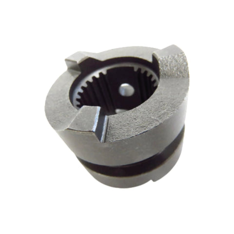 Clutch dog replacement part, gray metal with internal gear teeth, Amazon brand, for Yamaha outboard motors